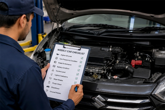 Weekly Checklist For The Smooth Functioning Of Your Car