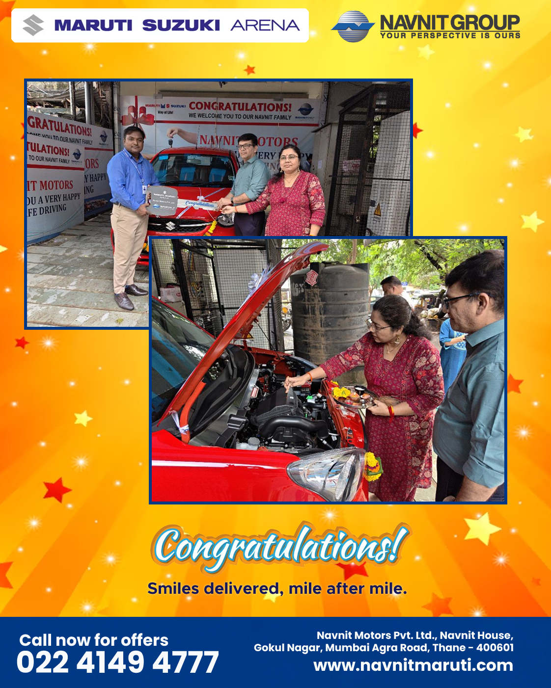 Maruti Car Dealer in Thane city - Navnit Maruti
